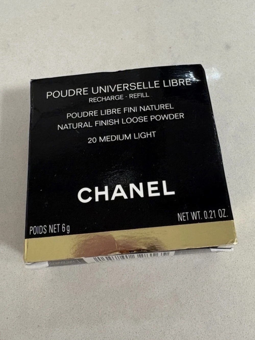 CHANEL Poudre Universelle Libre Loose Powder 20 Medium Light On-The-Go NIB